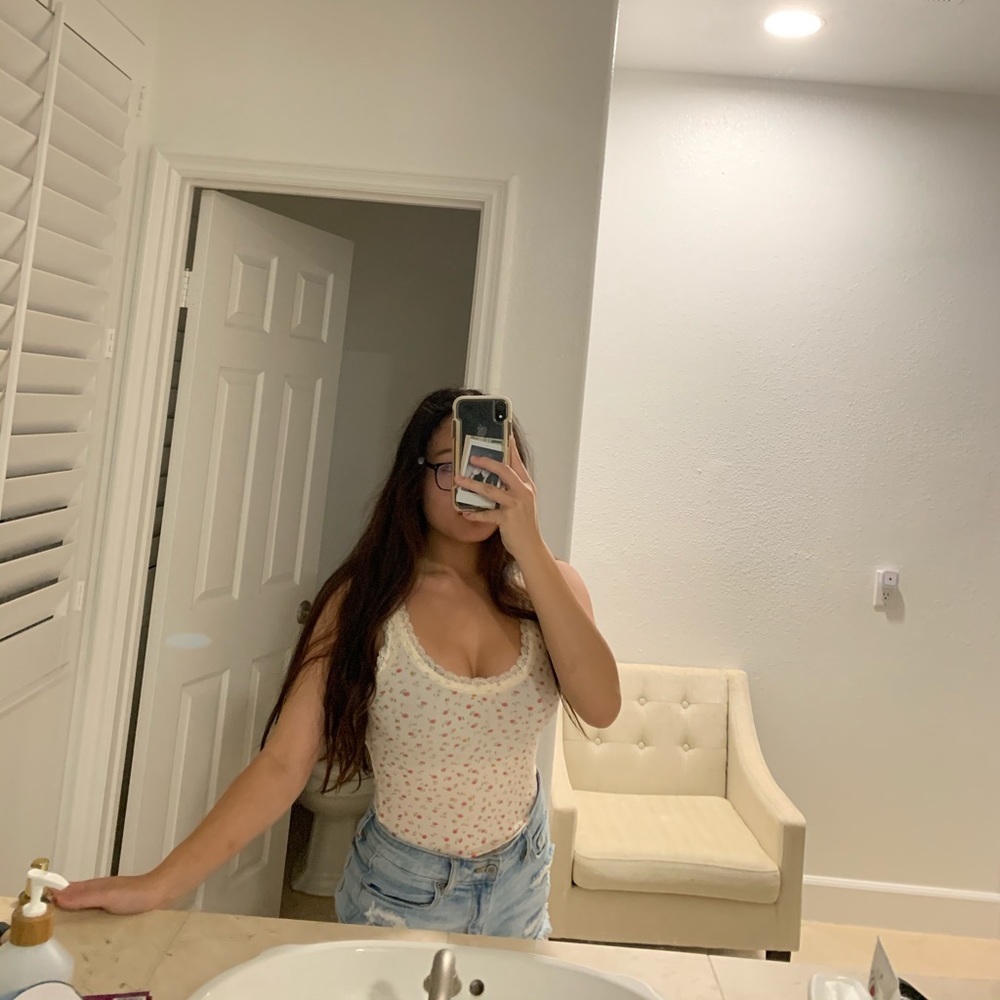floral bodysuit